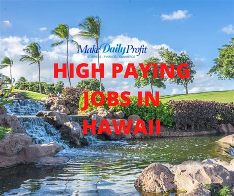 25 High Paying Jobs In Hawaii 2023 Updated Makedailyprofit