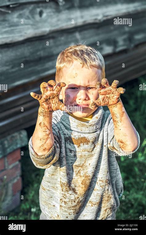 Angry Boy Gets Dirty After Playing In The Sandbox Stock Photo Image Angry Boy Gets Dirty After Playing In The Sandbox Stock Photo Image