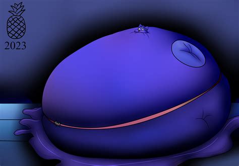 Blueberry Inflation Porn