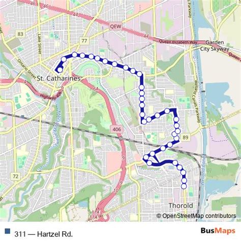 Bus 311 Stops Times In St Catharines Bus 311 Stops Times In St Catharines