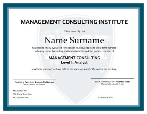 Management Certification