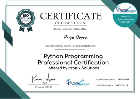 Get Computer Programming Certificate
