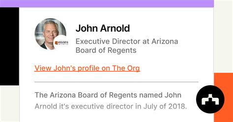 John Arnold University Of Arizona