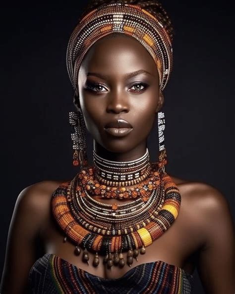 Nude Black Woman