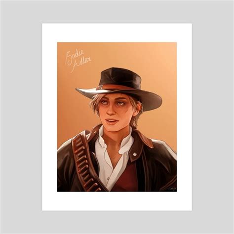 Sadie Adler Red Dead Redemption 2 An Art Print By Onyx Inprnt Sadie Adler Red Dead Redemption 2 An Art Print By Onyx Inprnt