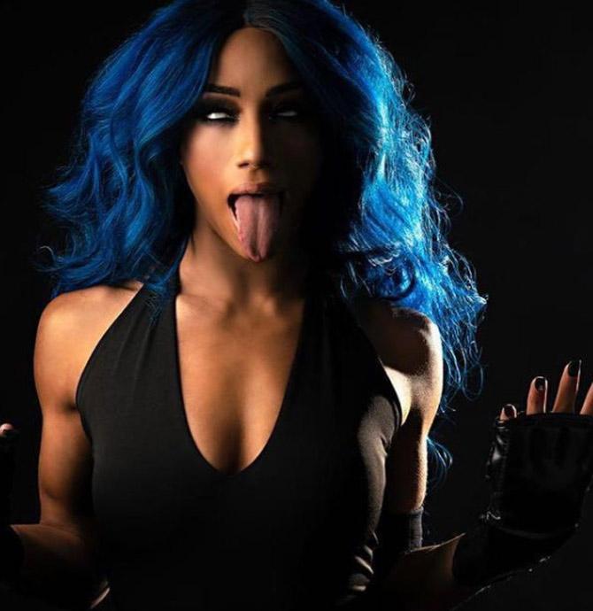 Sasha Banks Shows Dark Side In Tribute To The Undertaker See Photos
