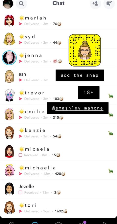 5 Sexy Snapchat Names