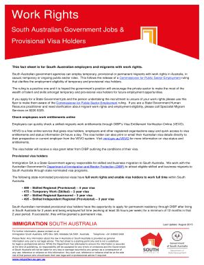 South Australia Government Job Opportunities