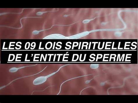 Votre Sperme Est Par Nature Toujours Une Offrande Divine Les Neufs Votre Sperme Est Par Nature Toujours Une Offrande Divine Les Neufs