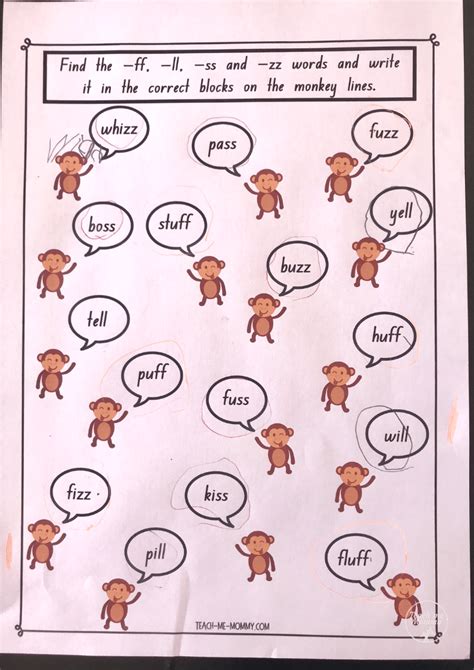 Words with Double Final Consonants